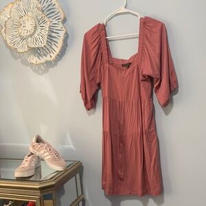 Shinestar NWT Dusty, Rose, 100% rayon size medium